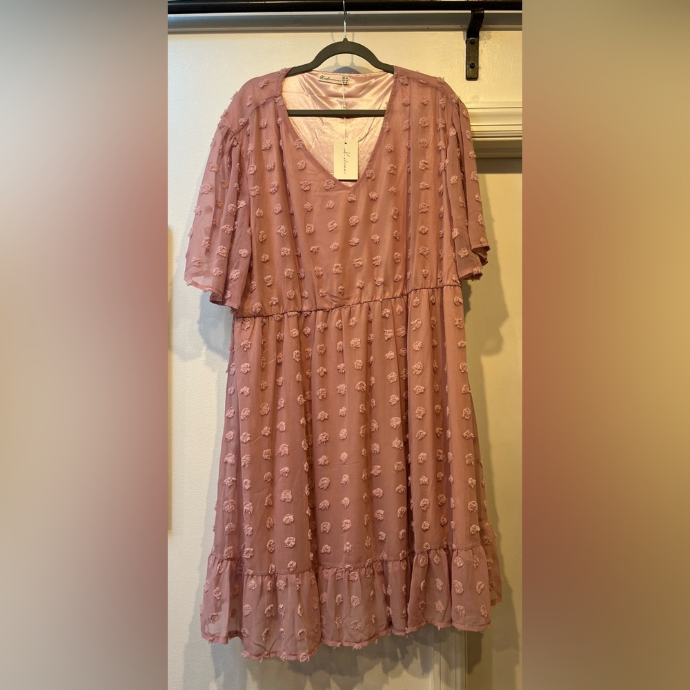 Elegant Blush Pink Dress